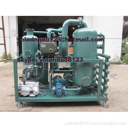 Vacuum Transformer Oil Regeneration Purifier